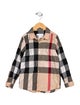 Burberry Boys' Long Sleeve Polo Shirt