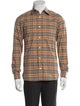 Burberry House Check Pattern Long Sleeve Shirt