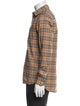 Burberry House Check Pattern Long Sleeve Shirt