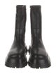 Burberry Leather Combat Boots