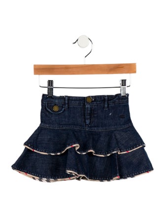 Burberry Toddler Girls' Denim Skirt