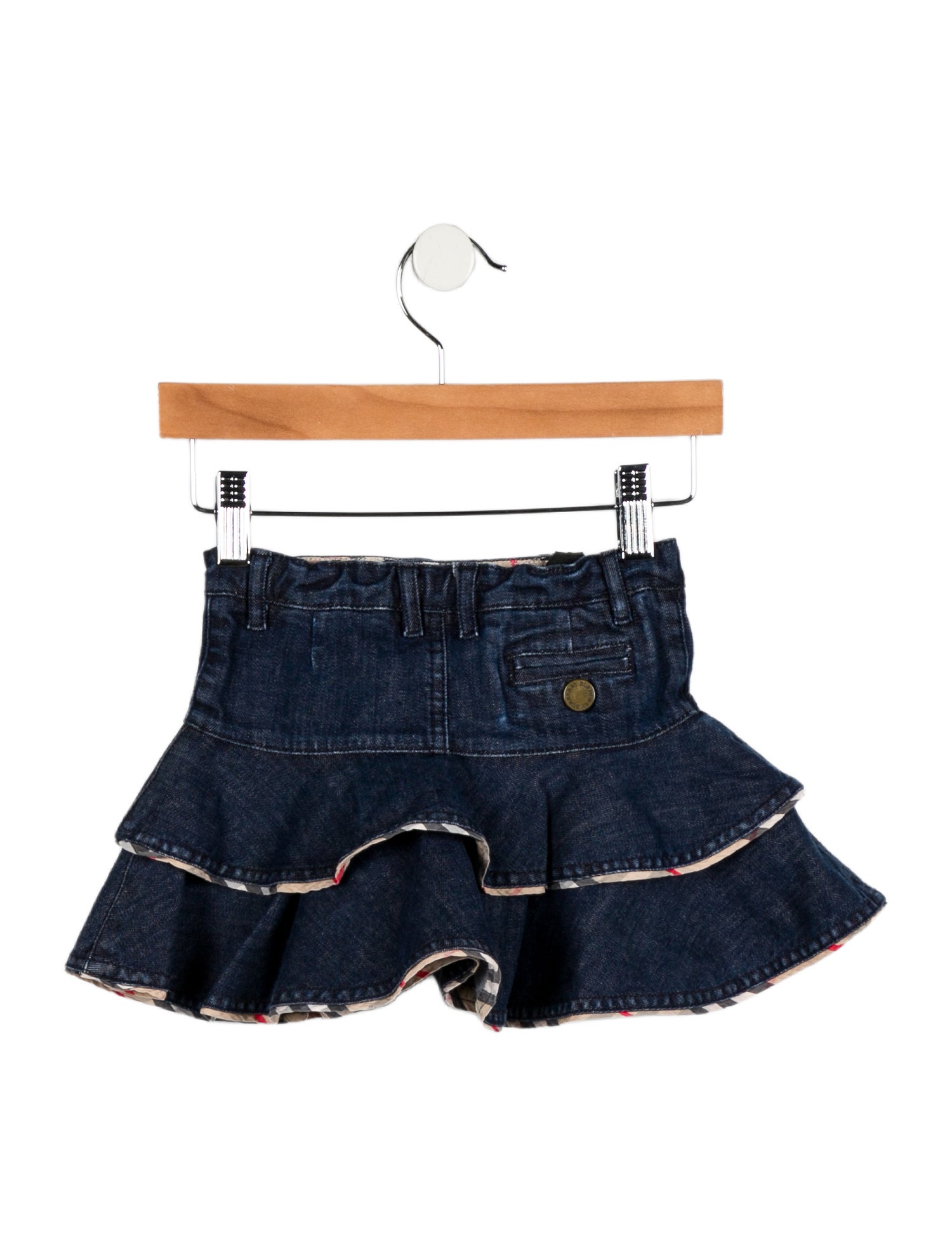 Burberry Toddler Girls' Denim Skirt