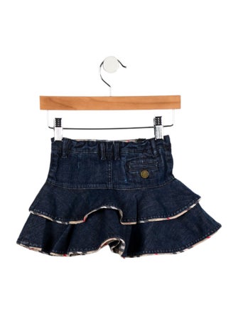 Burberry Toddler Girls' Denim Skirt