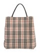 Burberry Nova Check Top Handle Bag