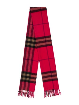 Burberry Cashmere Striped Scarf