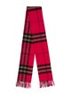 Burberry Cashmere Striped Scarf