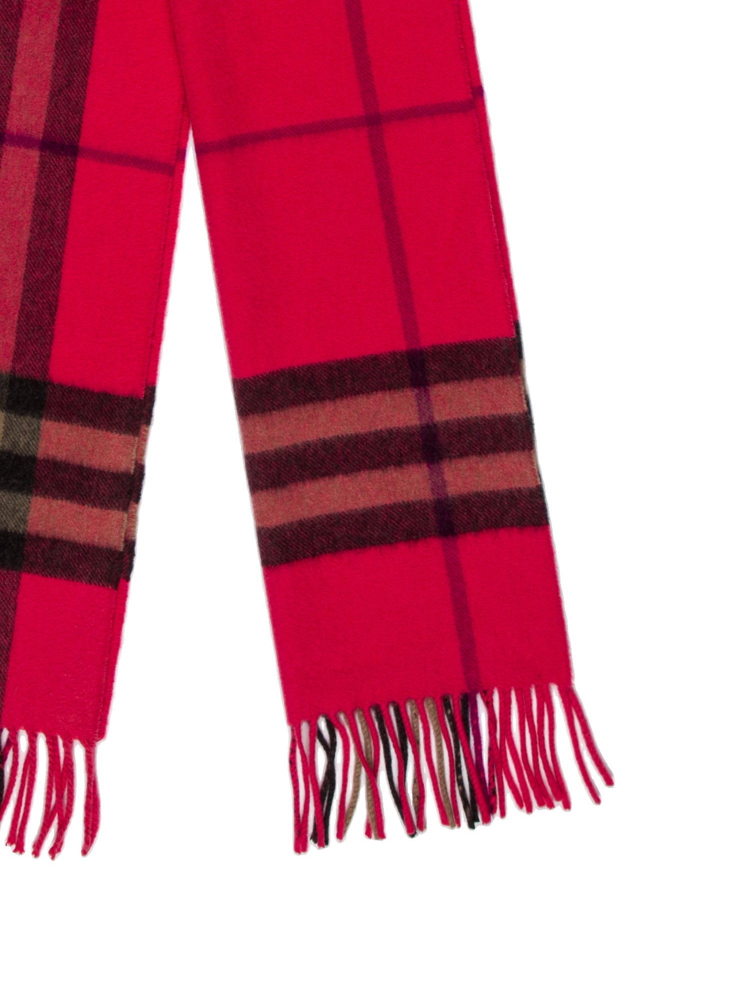 Burberry Cashmere Striped Scarf