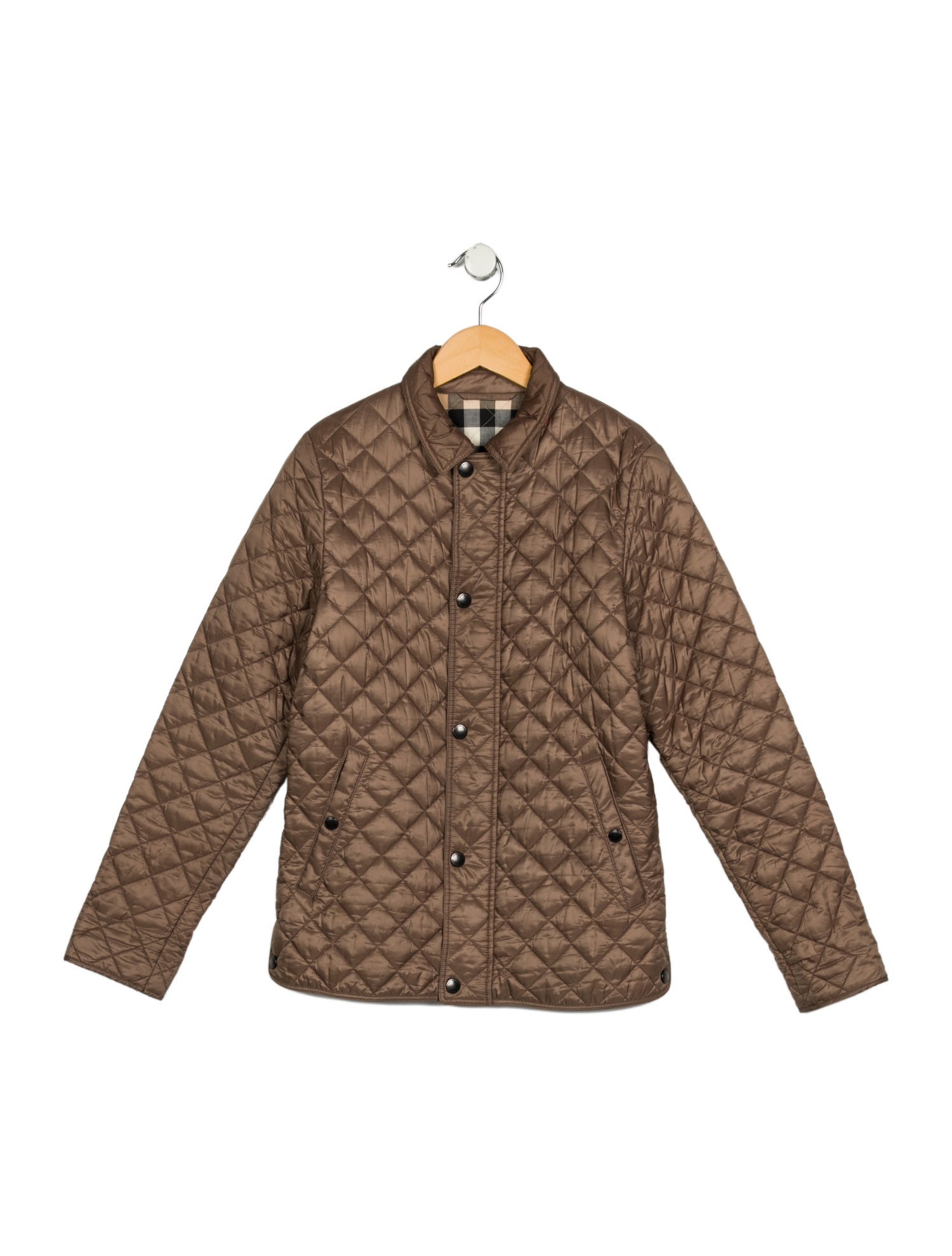 Burberry Girls' Quilted Jacket