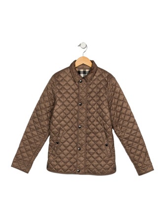 Burberry Girls' Quilted Jacket