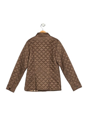Burberry Girls' Quilted Jacket