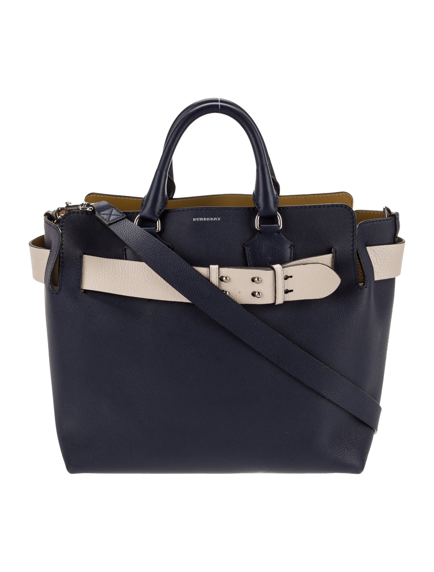 Burberry Leather Belt Tote