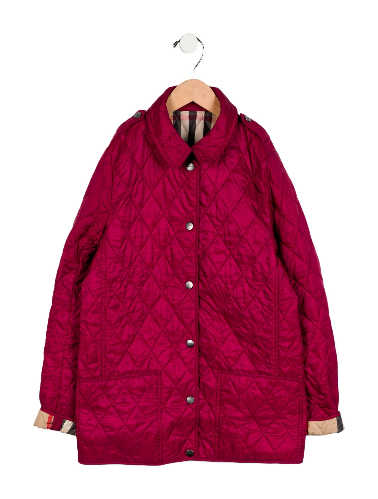 Burberry Girls' Quilted Jacket