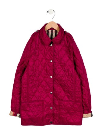 Burberry Girls' Quilted Jacket