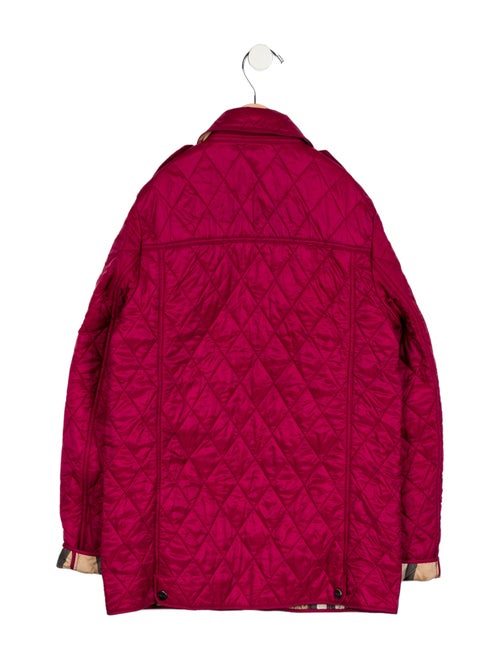 Burberry Girls' Quilted Jacket