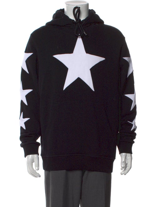 Burberry Graphic Print Crew Neck Hoodie