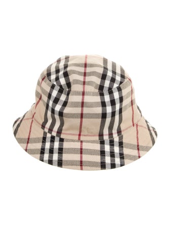 Burberry Neutral Pattern Bucket Hat