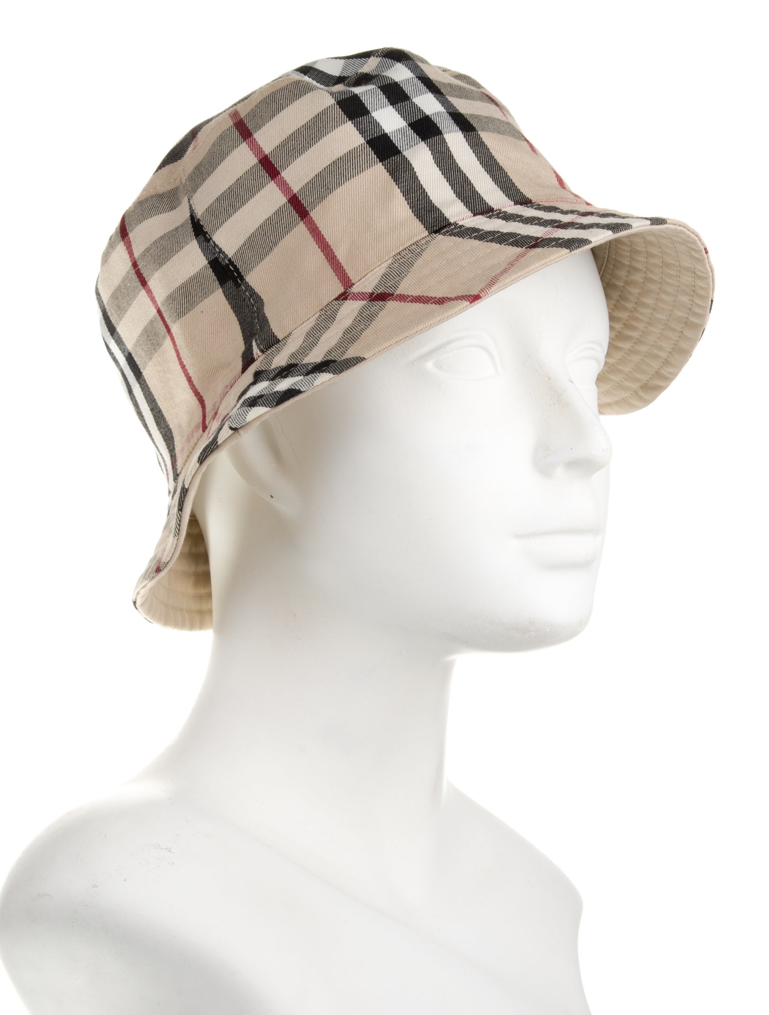 Burberry Neutral Pattern Bucket Hat