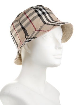 Burberry Neutral Pattern Bucket Hat