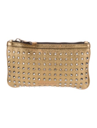 Burberry Leather Clutch