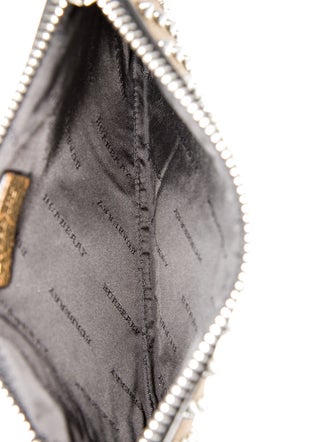 Burberry Leather Clutch