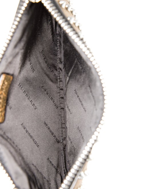 Burberry Leather Clutch