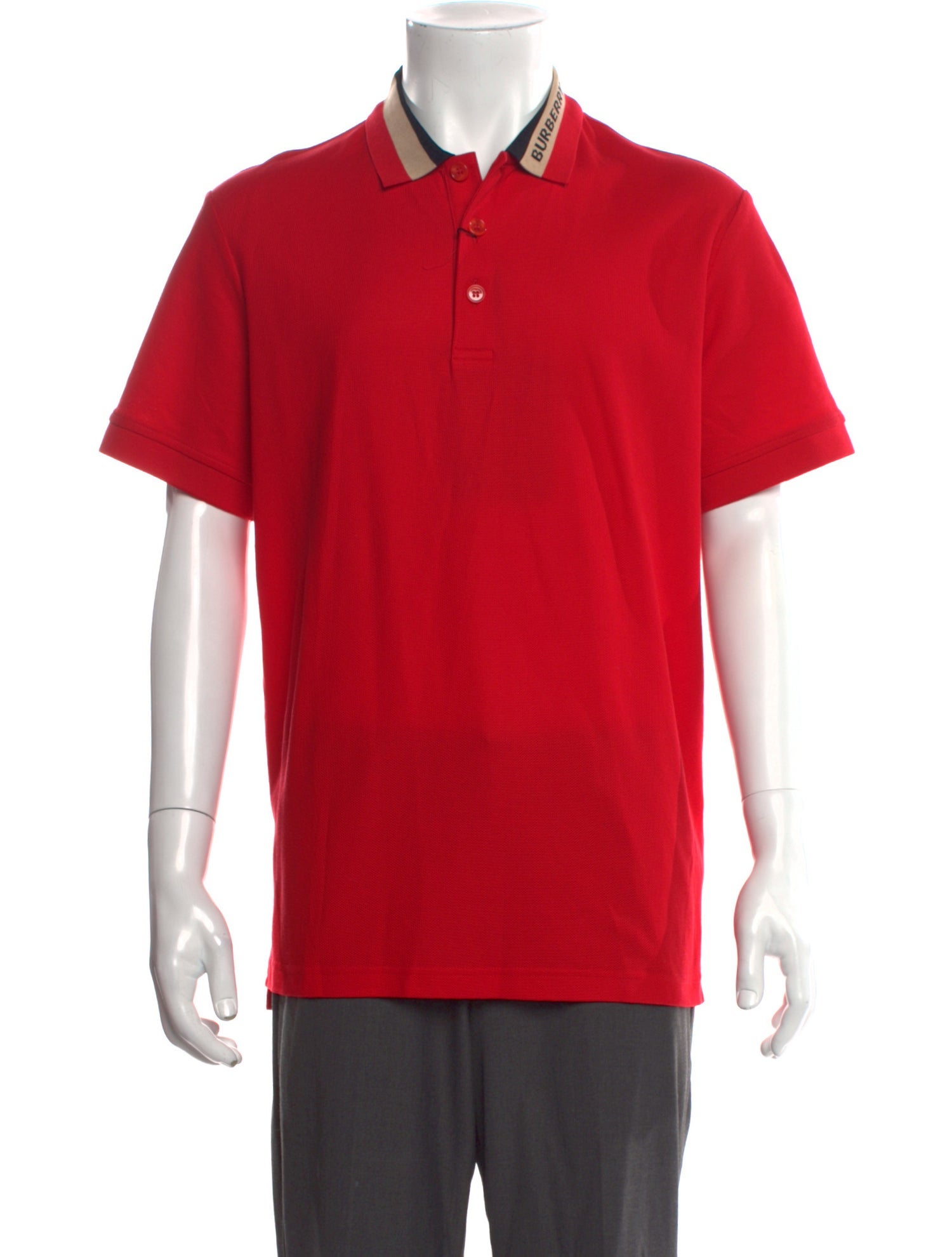 Burberry House Check Pattern Collar Polo Shirt w/ Tags