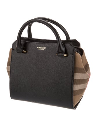 Burberry House Check Top Handle Bag