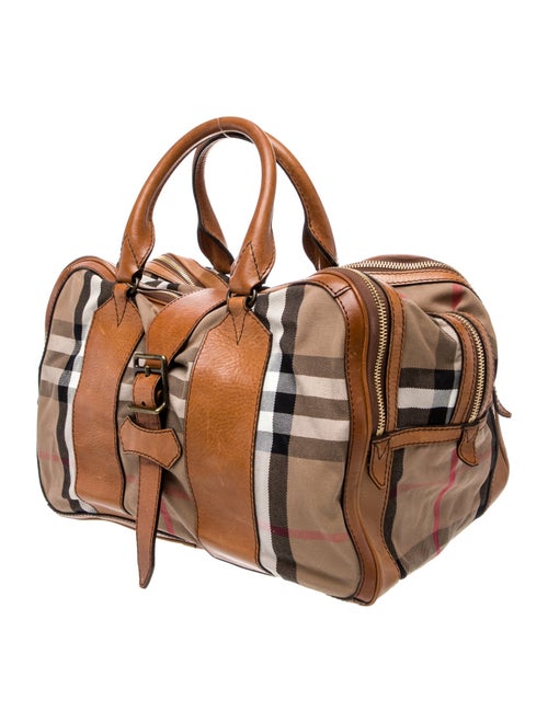 Burberry House Check Weekender Bag