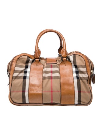 Burberry House Check Weekender Bag