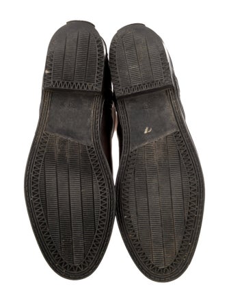 Burberry Rubber Colorblock Pattern Rain Boots