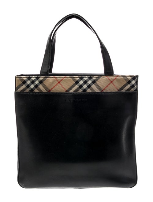 Burberry Nova Check Top Handle Bag