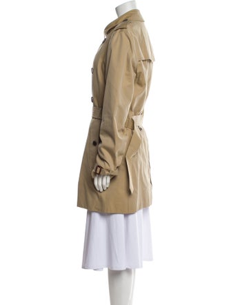 Burberry House Check Pattern Trench Coat