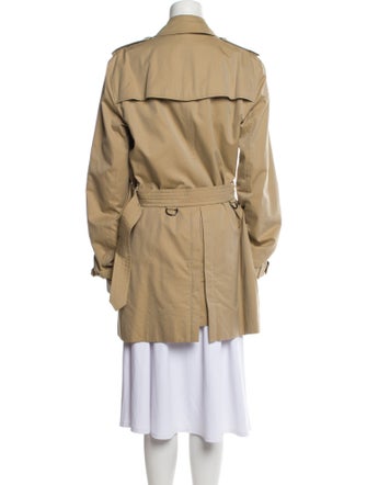 Burberry House Check Pattern Trench Coat