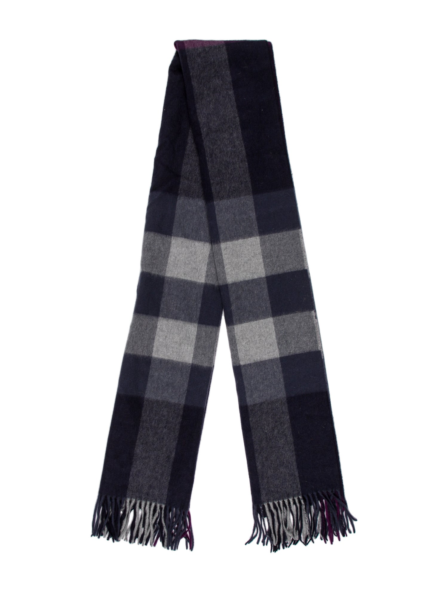 Burberry Cashmere Striped Scarf