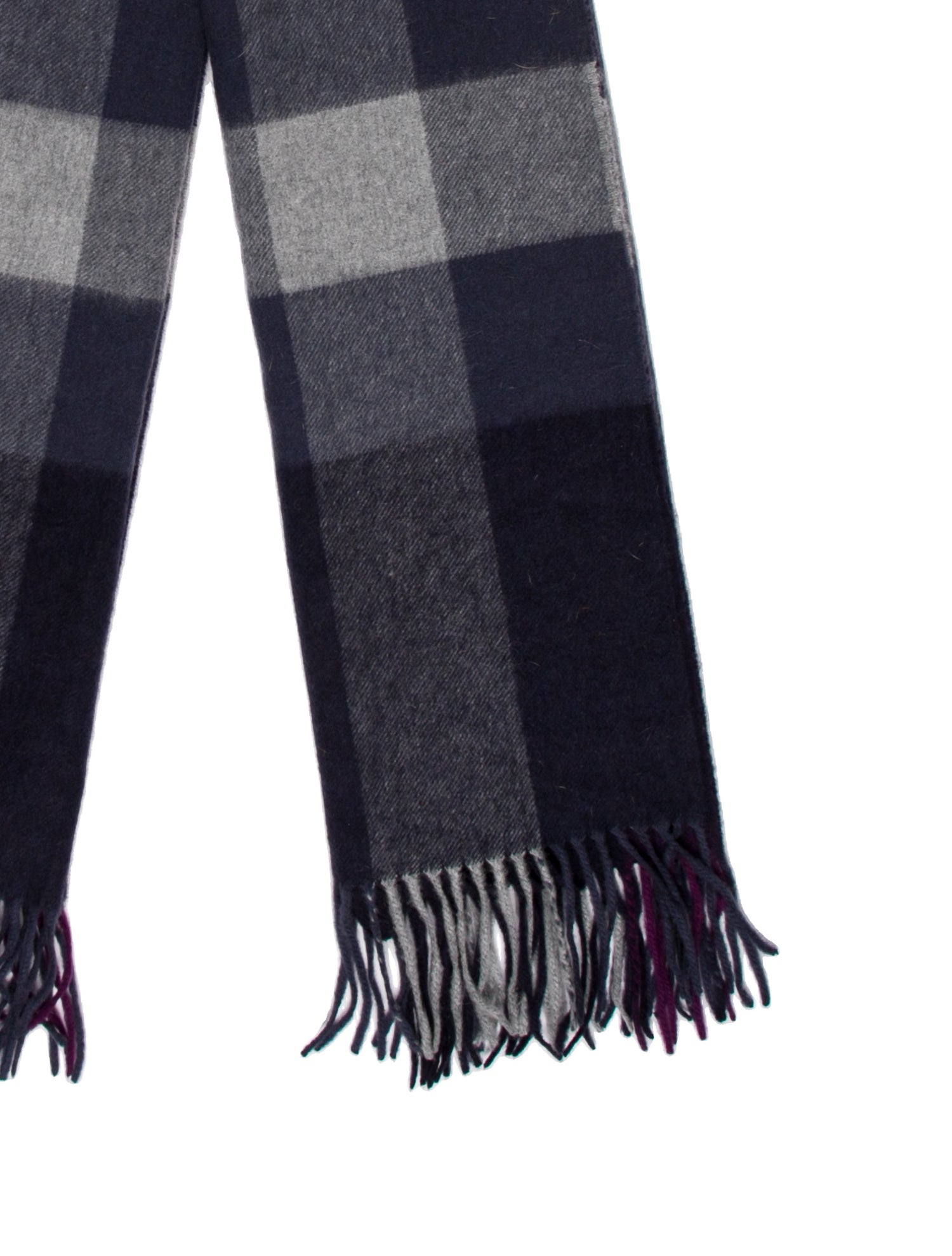 Burberry Cashmere Striped Scarf