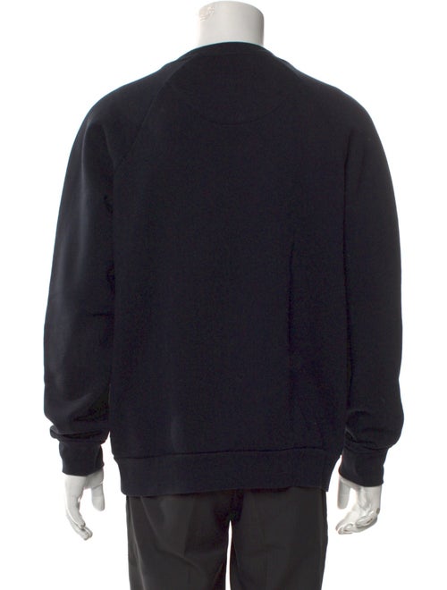 Burberry Plaid Print Crew Neck Sweatshirt