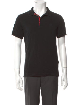 Burberry Nova Check Pattern Collar Polo Shirt
