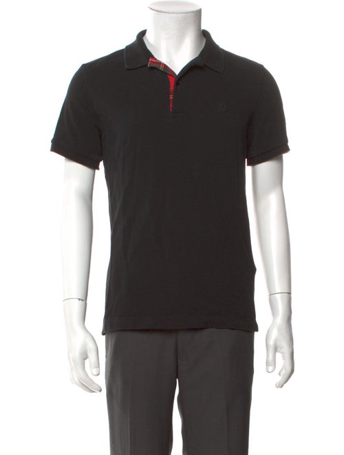 Burberry Nova Check Pattern Collar Polo Shirt