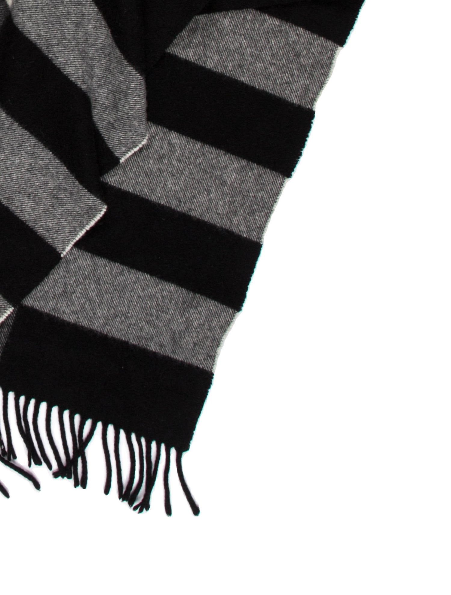 Burberry Cashmere Striped Scarf