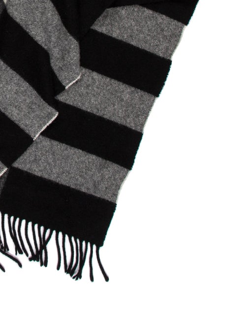 Burberry Cashmere Striped Scarf