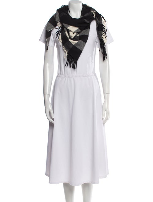 Burberry Cashmere Striped Scarf