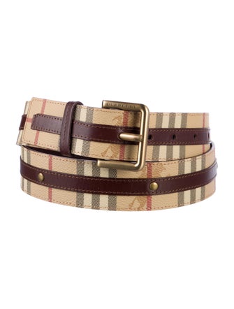 Burberry Leather Belt