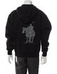 Burberry House Check Pattern Mock Neck Hoodie