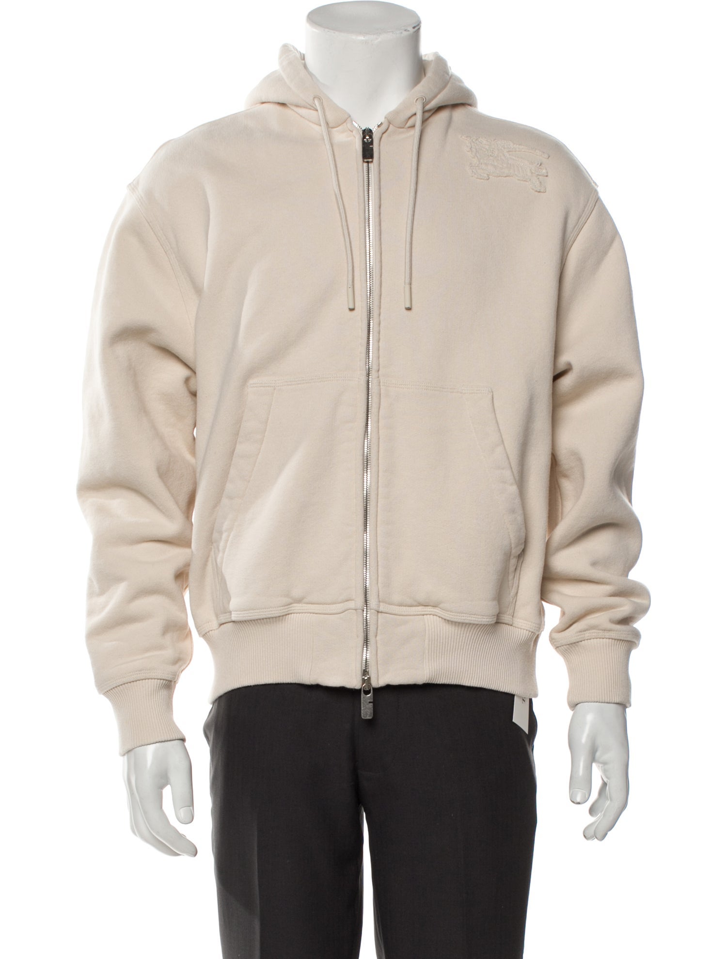 Burberry V-Neck Long Sleeve Hoodie