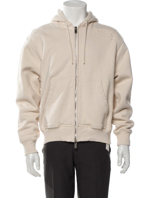 Burberry V-Neck Long Sleeve Hoodie
