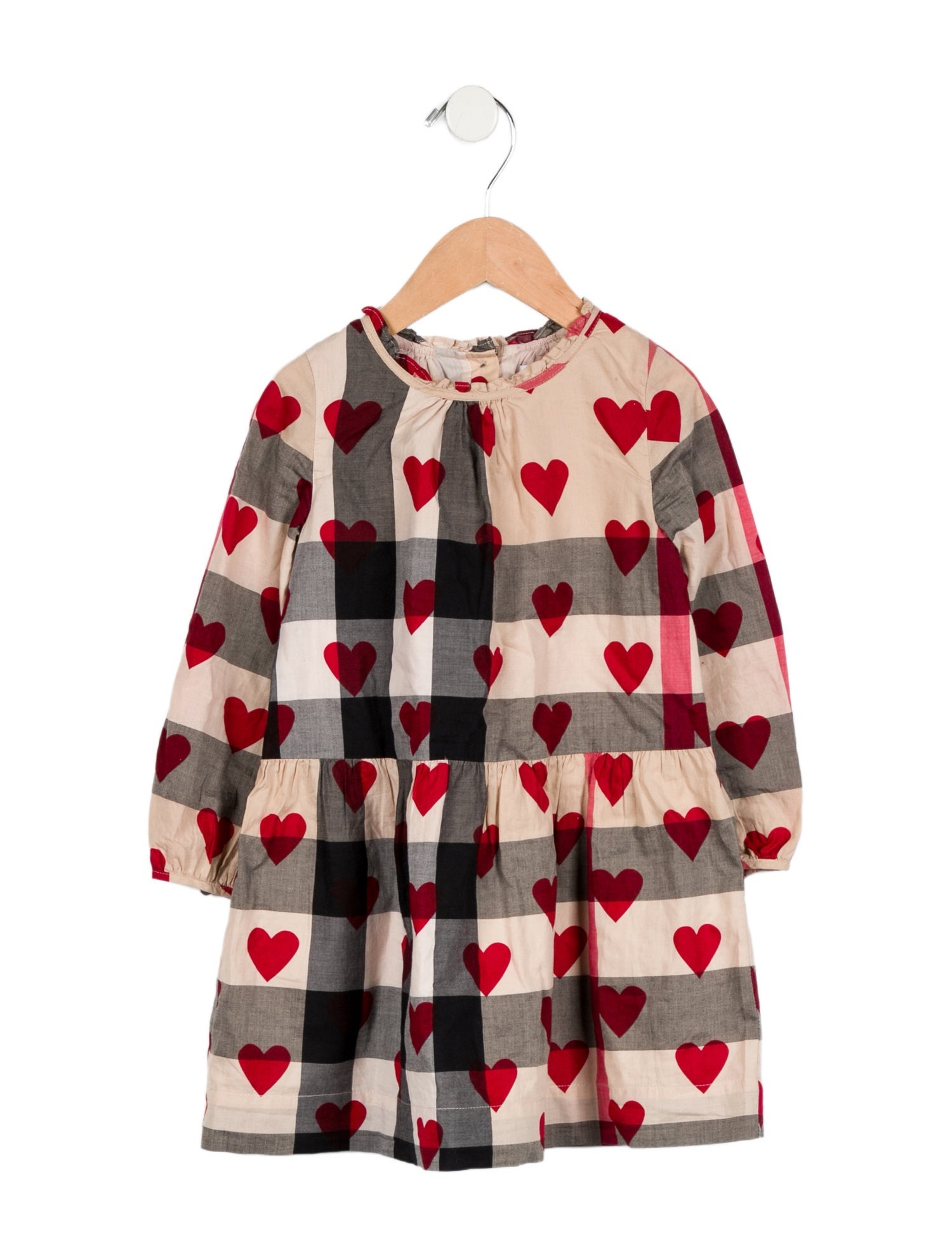 Burberry Girls' Heart Print Dress