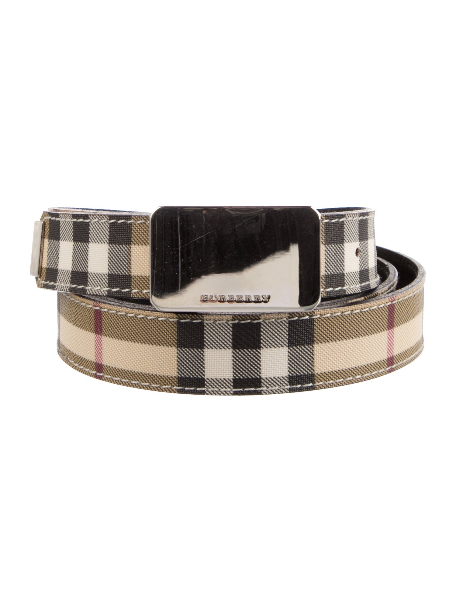 Burberry Vintage Check Belt