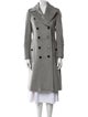 Burberry London Virgin Wool Fur Coat