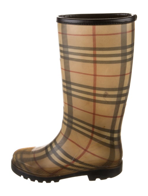 Burberry Rubber Printed Rain Boots