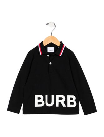 Burberry Toddler Boys' Graphic Collared Shirt